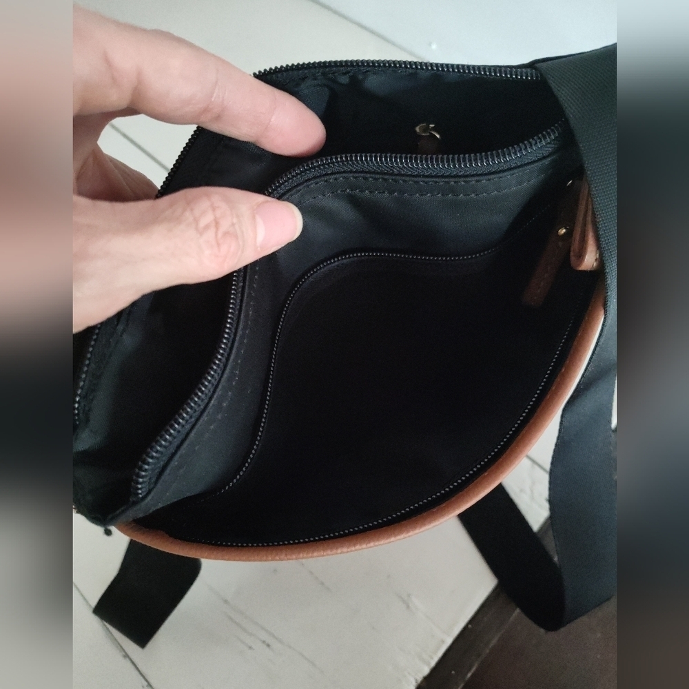 Bric's Black Nylon Travel Crossbody Bag - Picture 6 of 6